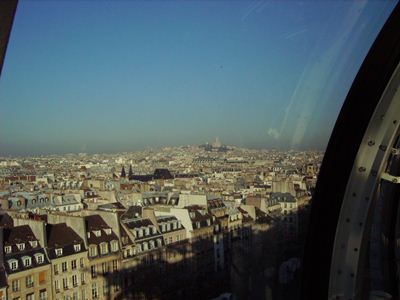 paris from pompidou